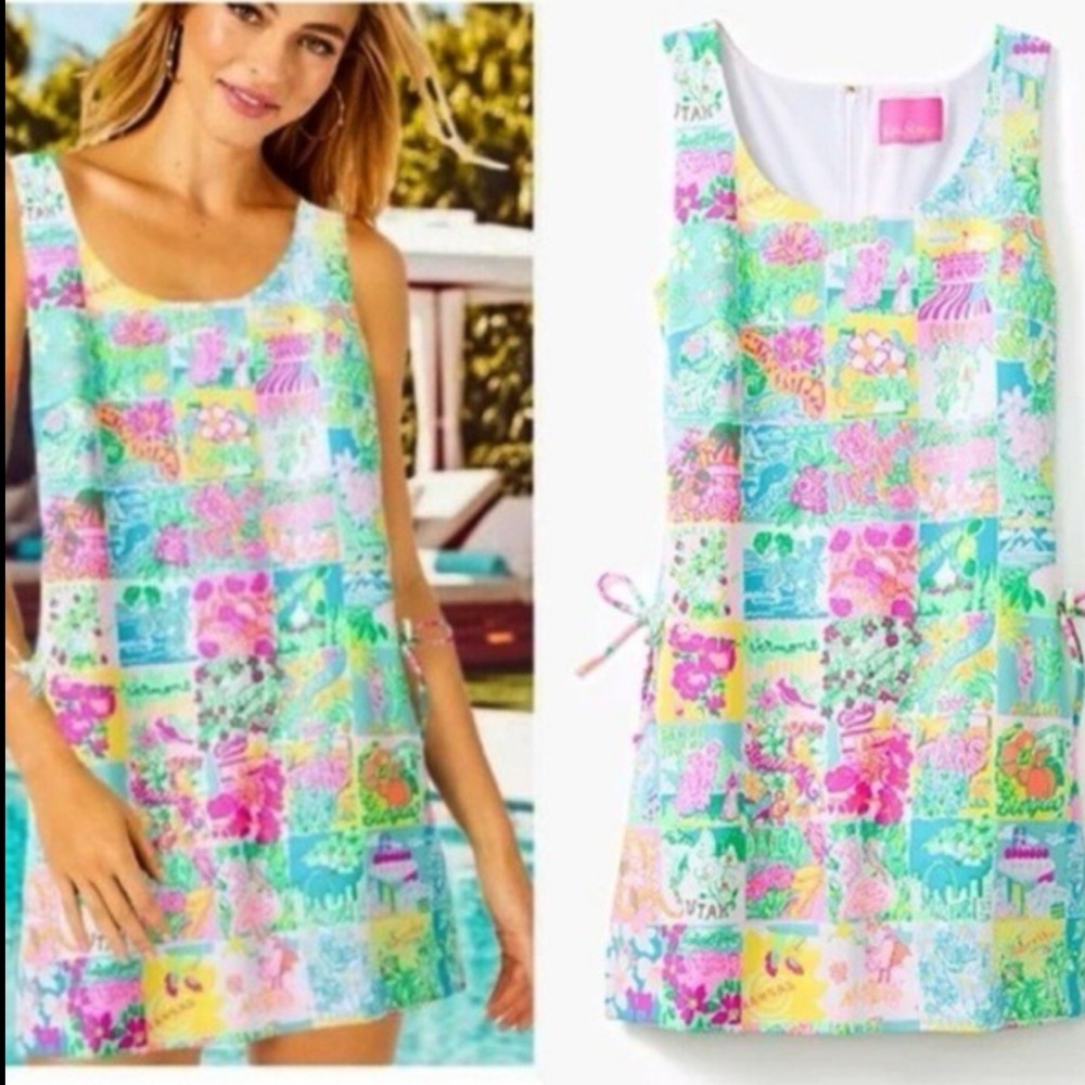 🌴🌸 Lilly Pulitzer Sammi Romper
Lilly State of Mind, All 50 States🌴🌸•Size 16